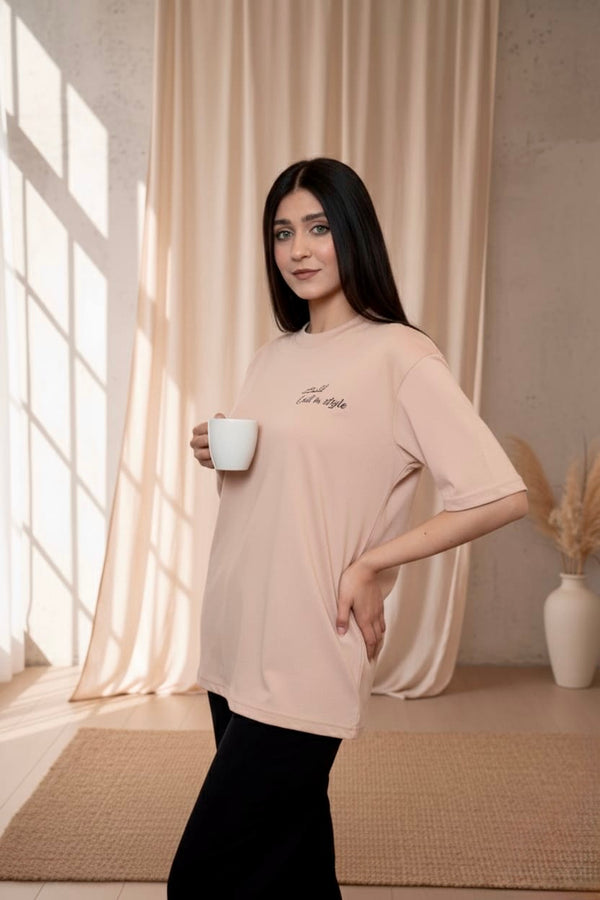 Oversized Top slim fit