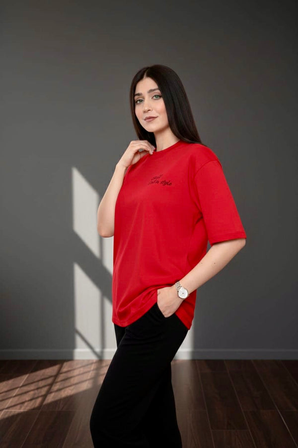 Oversized Top slim fit