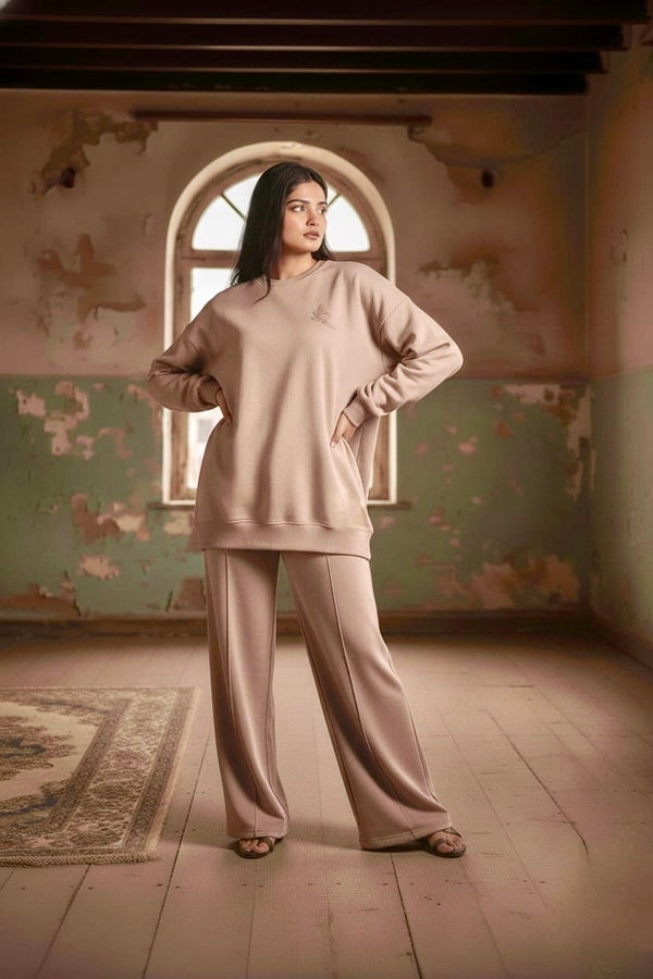 Baggy Co-Ord (Latte Brown)