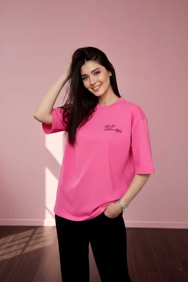 Oversized Top slim fit